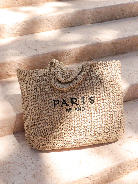 Straw Summer Bag