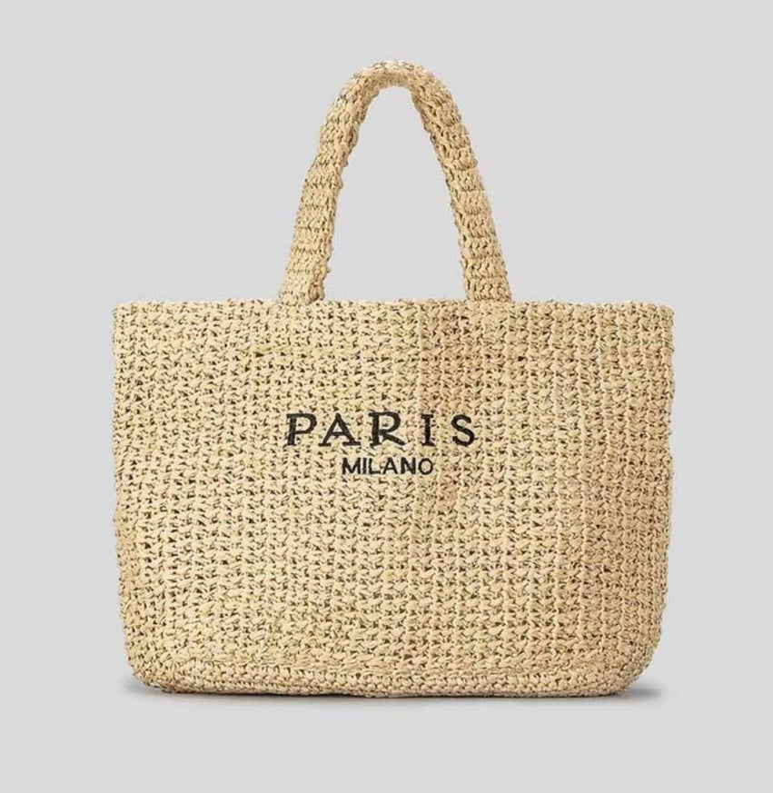 Straw Summer Bag