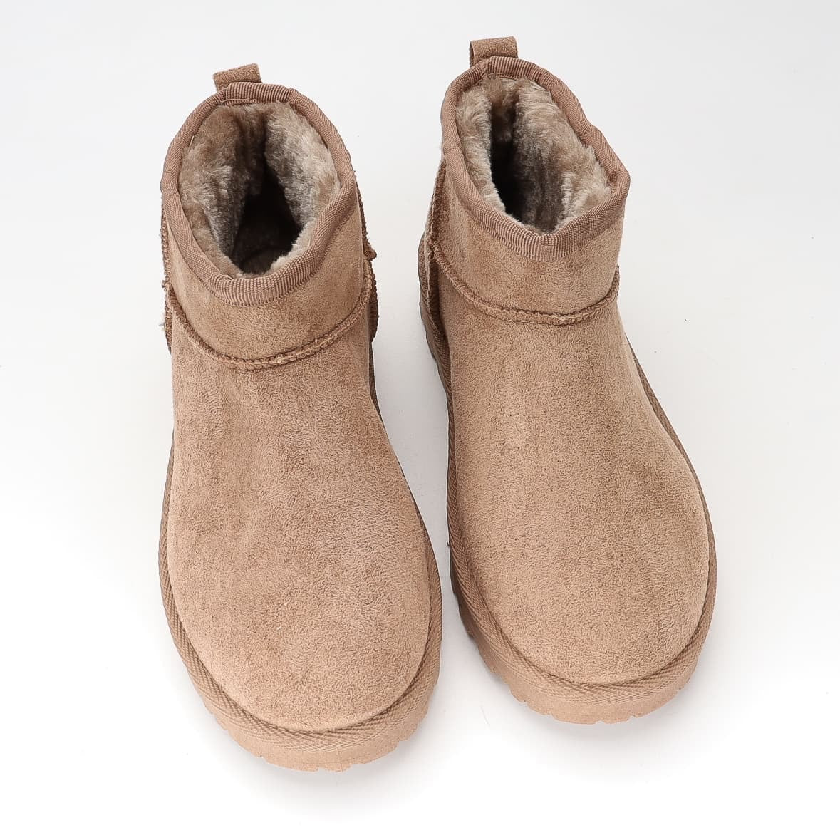 Fluffy Boots - Beige